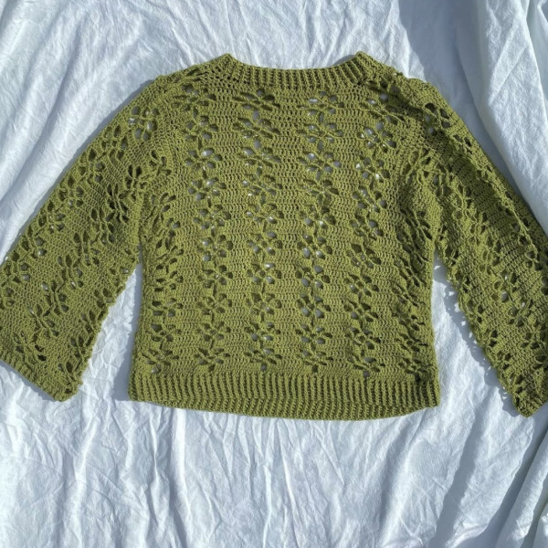 Flora Sweater Crochet Pattern