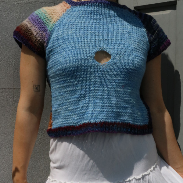 Holey Tee - Knit Guide