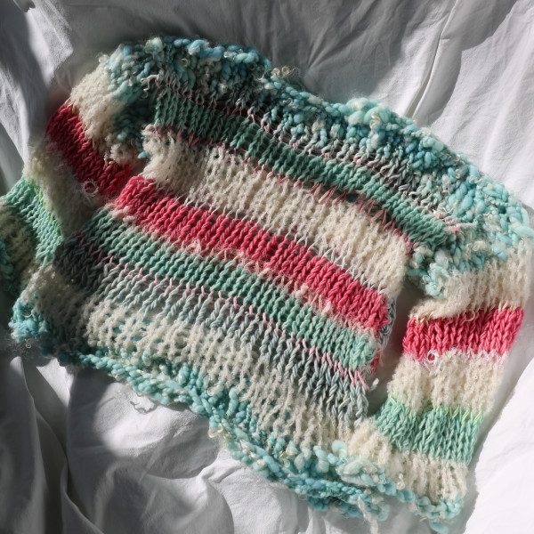 Dreamy turquoise jumper