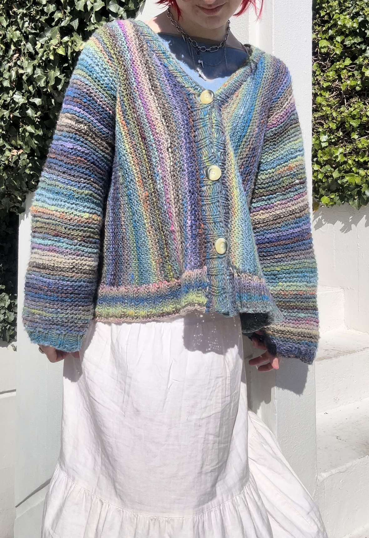 Wavy Cardi Knit Pattern